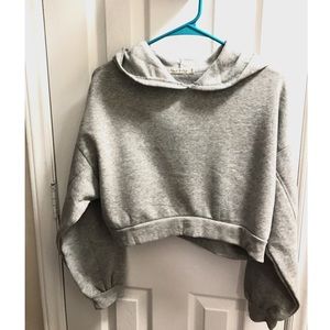 Cropped sweatshirt